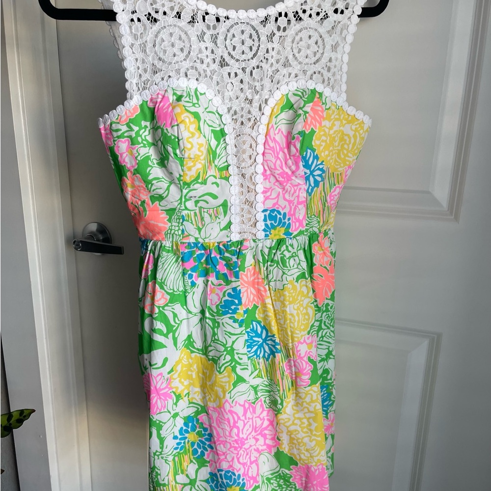 Lilly Pulitzer Reagan Dress - Hibiscus Stroll